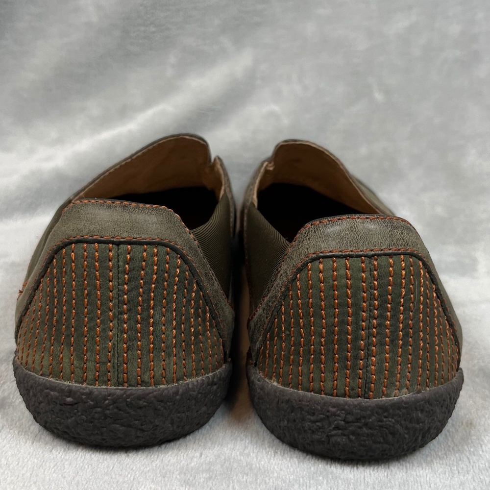 Women's Keen Leather Loafers Slip On Elastic Side US sz 8 - Picture 5 of 14